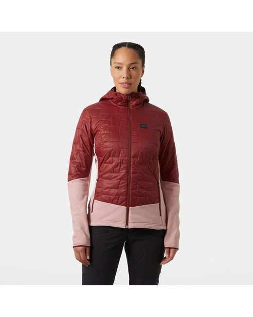 Helly Hansen Red Lifaloft Hybrid Insulator Jacket