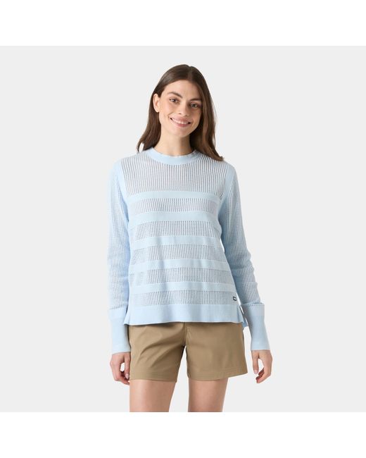 Portofino Knit Felpa Blu di Helly Hansen in Blue