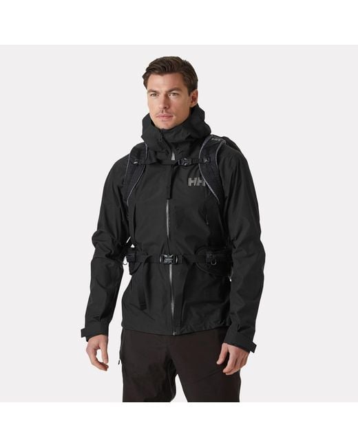 Helly Hansen Black Verglas Infinity Shell Jacket 2.0 for men