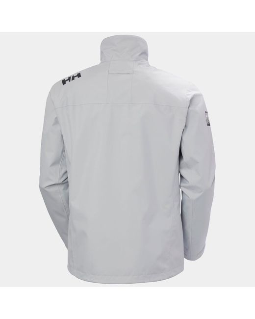 Helly Hansen Gray Crew Jacket 2.0 for men
