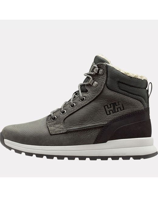 Helly Hansen Black Kelvin Lx Waterproof Leather Boots for men