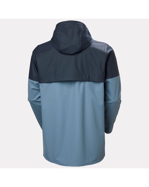 Helly Hansen Blue Moss Block Coat for men
