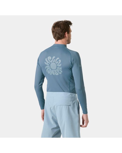 Helly Hansen Blue Waterwear Rashguard