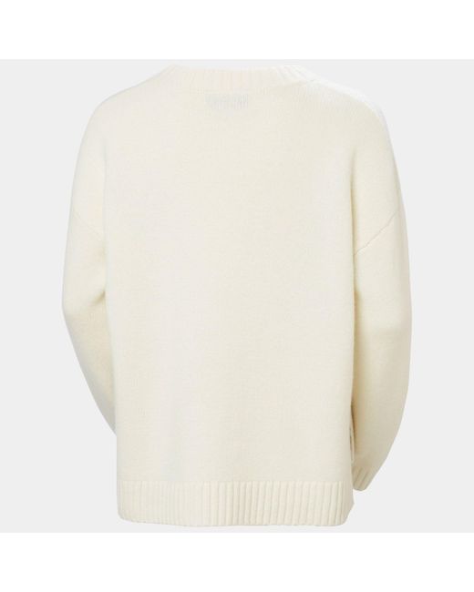 Helly Hansen White Bliss Ski Knit Sweater for men