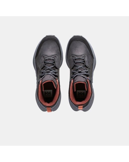 Helly Hansen Black Awe Hiker Leather Shoes for men