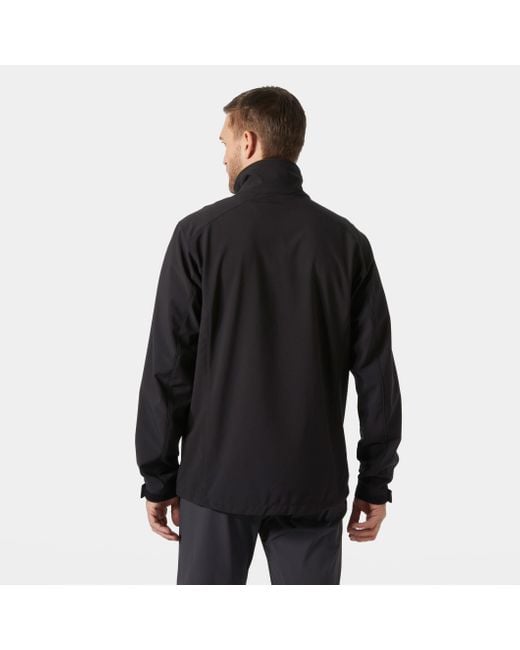 Helly Hansen Men's Paramount Athletic Cut Softshell Jacket Black for men