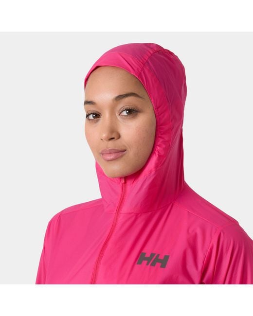 Helly Hansen Pink Trail Windbreaker Jacket