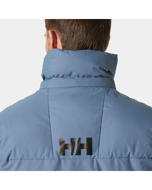 Helly Hansen Blue Tromsoe Hooded Winter Jacket for men