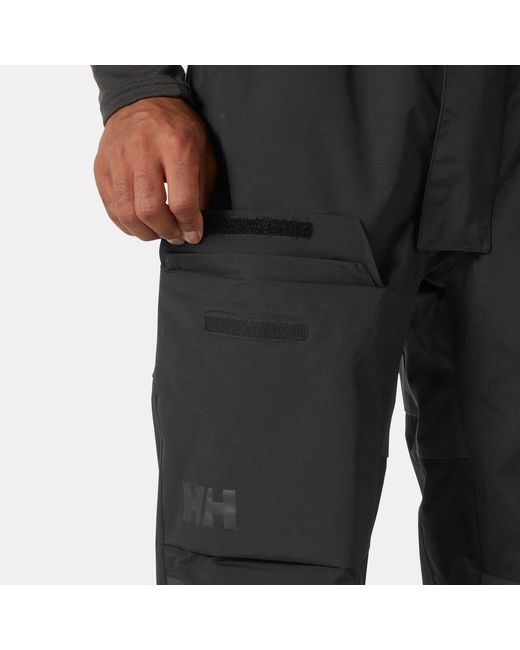 Helly Hansen Black Pier 4.0 Bib for men