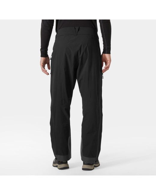 Helly Hansen Black Odin Backcountry Infinity Shell Trousers for men