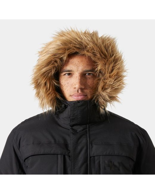 Helly Hansen Black Classic Parka for men