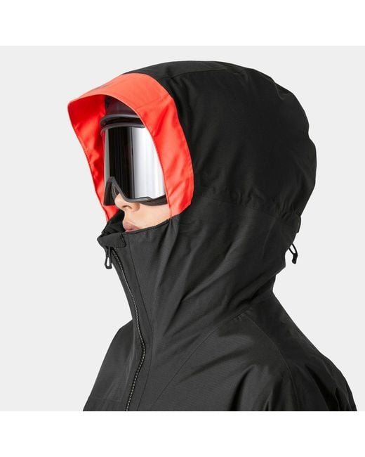 Helly Hansen Black Powchaser 3.0 Jacket