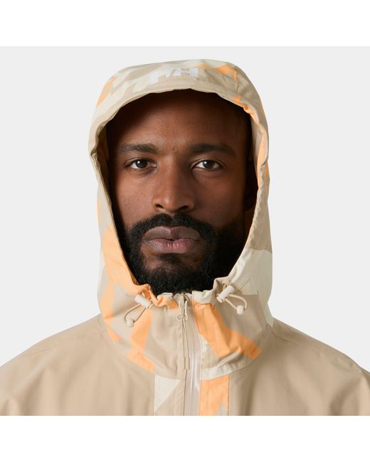 Helly Hansen Natural Ace Graphic Rain Jacket for men