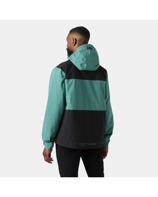 Helly Hansen Green Ace Rain Jacket for men
