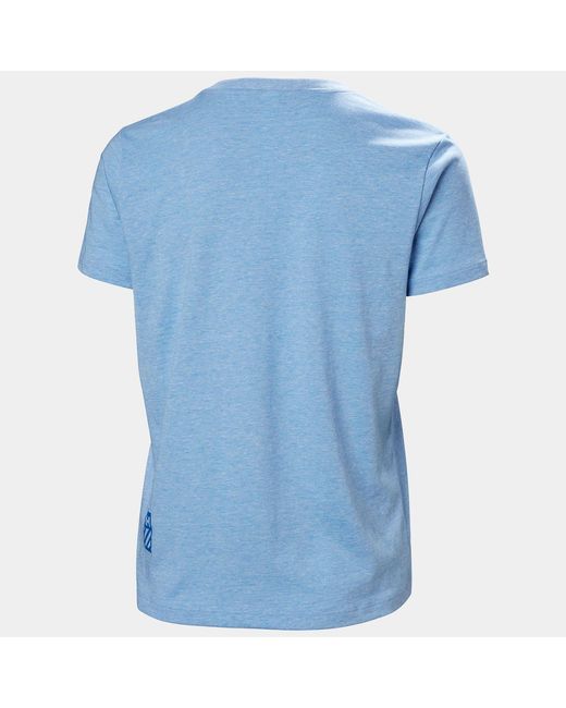 Helly Hansen Blue Hh Tech Logo T-Shirt
