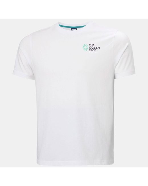 Helly Hansen White The Ocean Race T-Shirt 2.0