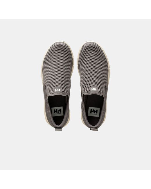 Helly Hansen Gray Ahiga Cushioned Quick-Dry Slipon for men
