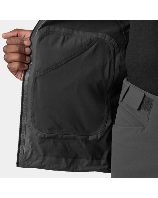 Helly Hansen Gray Odin Infinity Minimalist Jacket for men