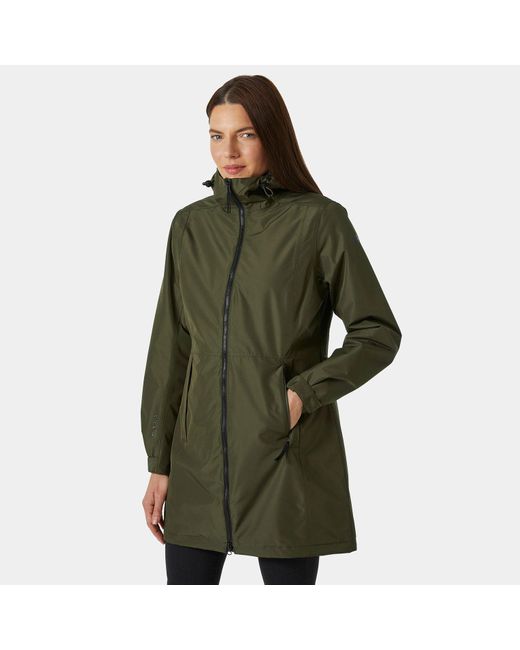 Helly Hansen Lisburn Insulated Rain Coat Green