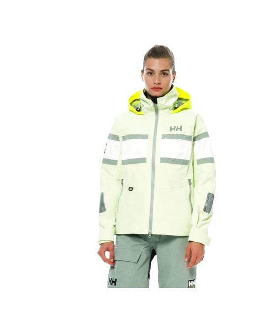 Helly Hansen Green Damen Salt Original Segeljacke