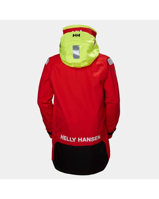 Helly Hansen Aegir Ocean Sailing Jacket Red for men