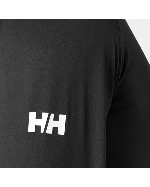 Helly Hansen Black Waterwear Rashguard