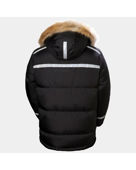 Helly Hansen Black Arctic Patrol Down Parka