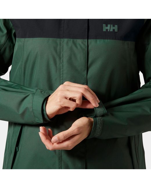 Helly Hansen Green Vancouver Insulated Raincoat