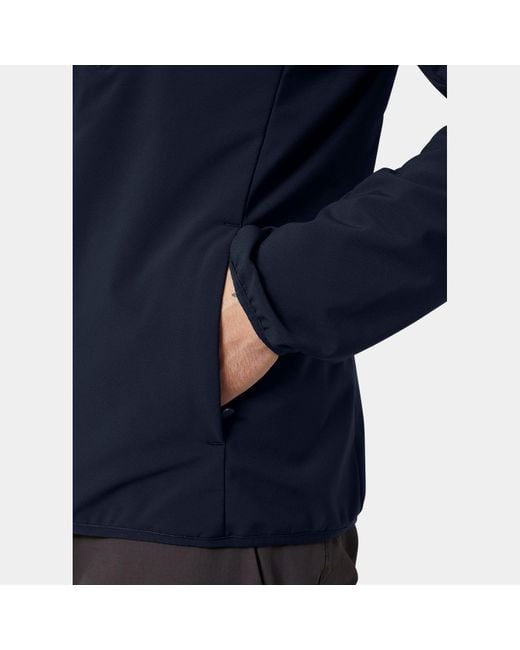 Helly Hansen Blue Crew Softshell Weatherproof Jacket 20 for men