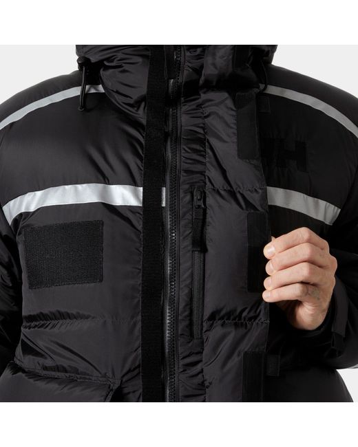 Helly Hansen Black Arctic Patrol Down Parka