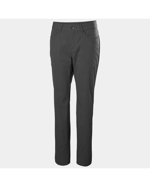 Helly Hansen Black Holmen 5 Pocket Trousers for men