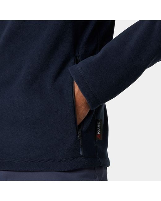 Helly Hansen Blue Daybreaker Block Microfleece Jacket for men