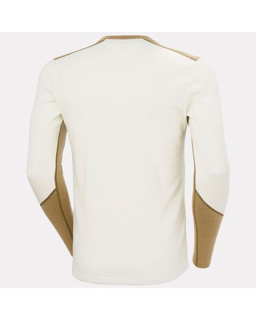 Helly Hansen Natural Lifa Merino Midweight Crew Base Layer for men