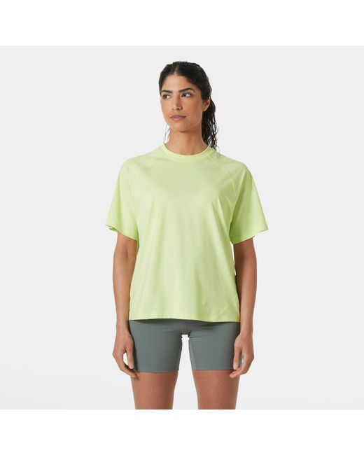 T-Shirt Femme Ocean Vert Helly Hansen en coloris Green