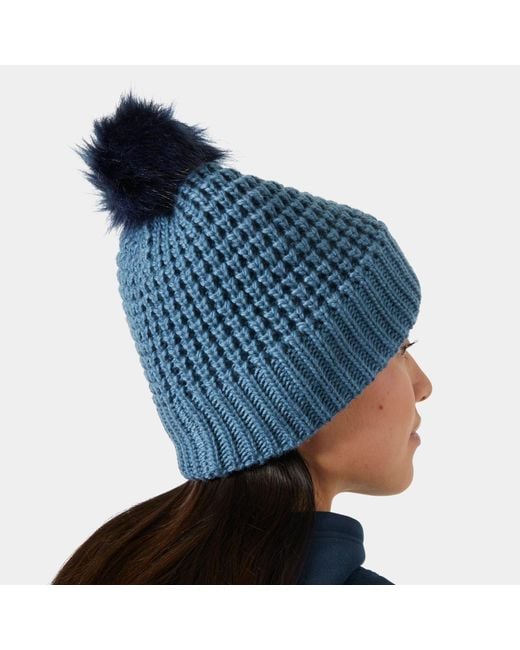 Helly Hansen Blue Snowfall Beanie