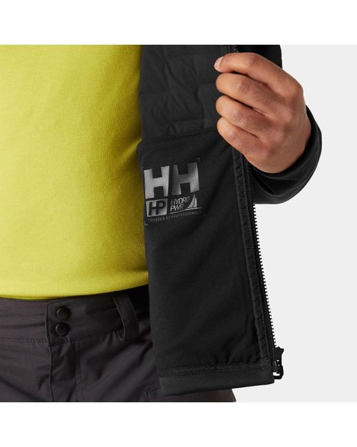Helly Hansen Black Hp Hybrid Stretch Insulator for men
