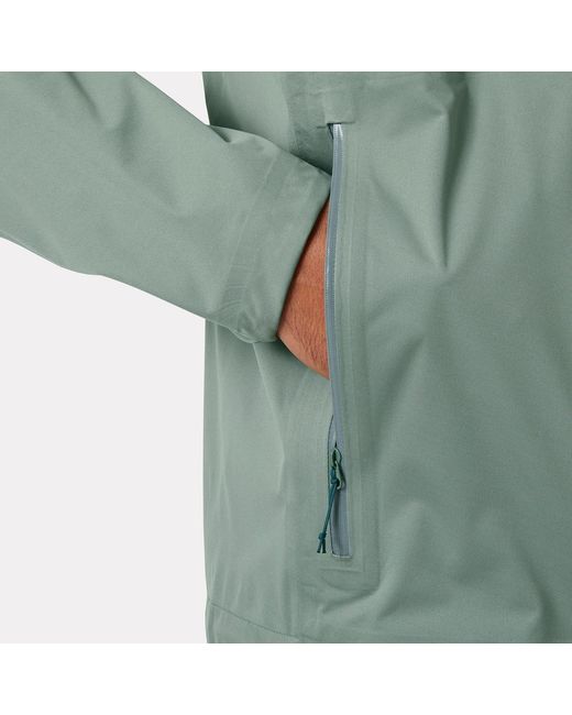 Helly Hansen Green Momentum 3-Layer Stretch Jacket for men