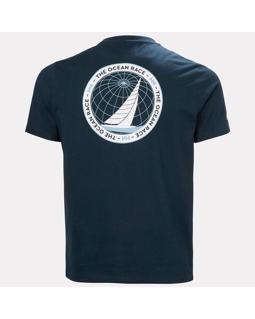 Helly Hansen Blue The Ocean Race T-Shirt for men
