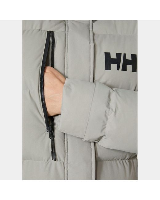 Parka Acolchada Adore Para Mujer Marrón Helly Hansen de color Brown