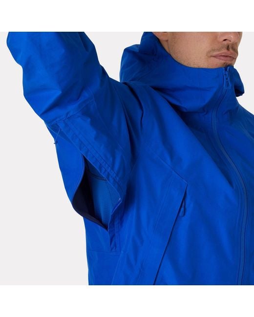 Helly Hansen Blue Verglas Infinity Shell Jacket 2.0 for men