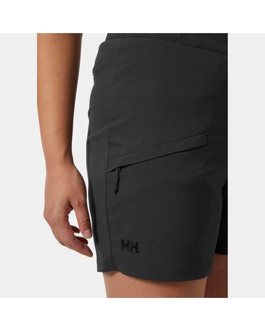 Helly Hansen Black Elv Light Tur Shorts