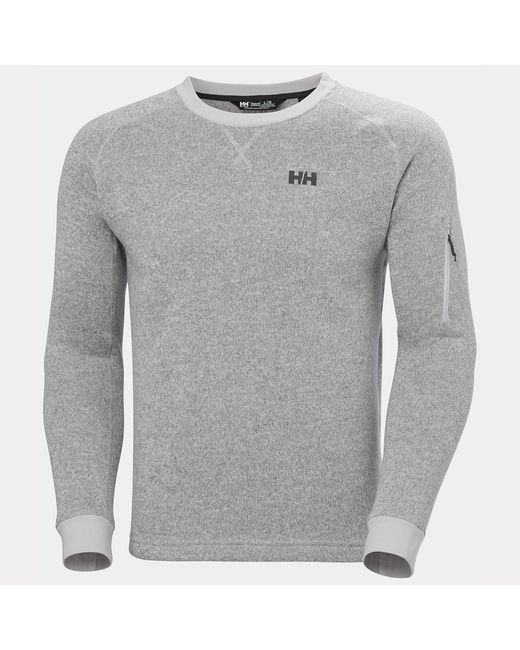 Helly Hansen Gray Varde Crewneck for men