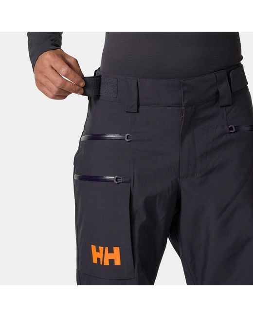 Helly Hansen Black Garibaldi 2.0 Classic Freeride Ski Trousers