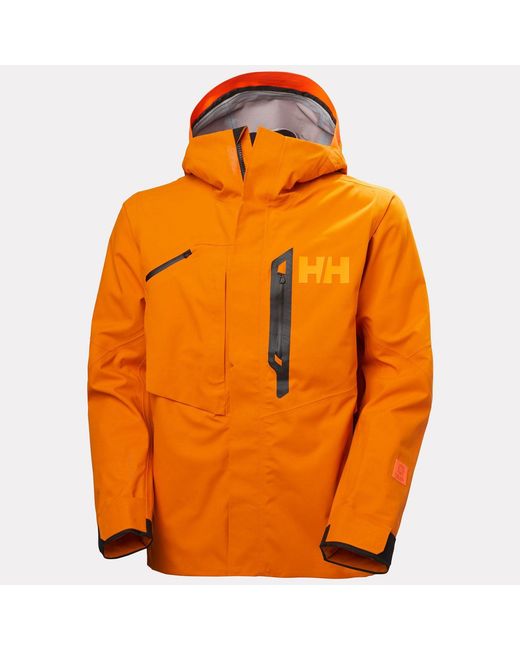 Helly Hansen Orange Sogn Patrol Shell Jacket for men