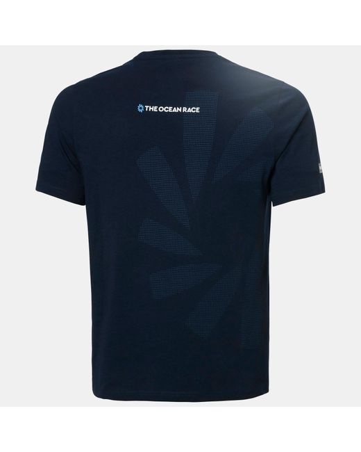 The Ocean Race T-Shirt 2.0 di Helly Hansen in Blue