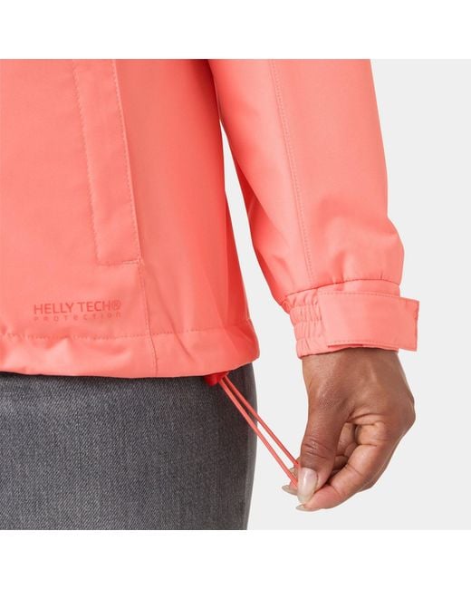 Helly Hansen Pink Aden Great-Fit Versatile Rain Jacket