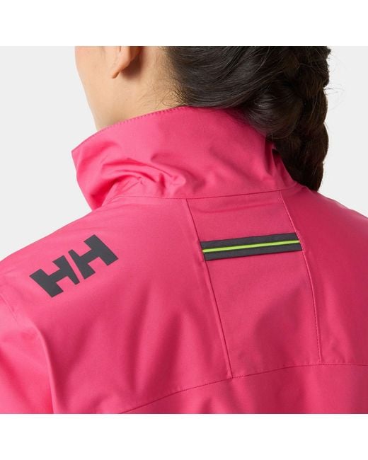 Helly Hansen Pink Crew Midlayer Sailing Jacket 2.0