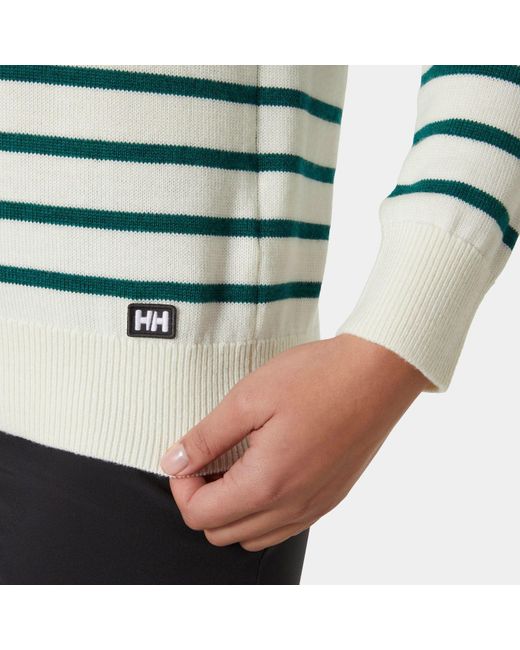 Helly Hansen Green Molene Wool Sweater