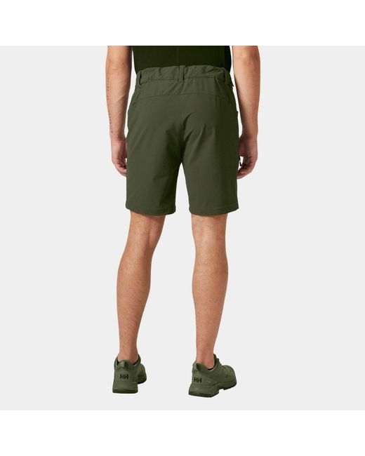 Helly Hansen Green Blaze Softshell Shorts for men