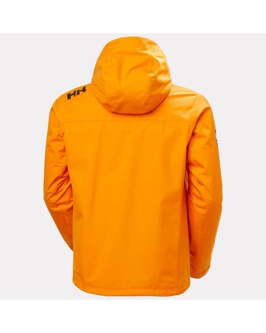 Helly Hansen Orange Crew Hooded Midlayer Jacket 2.0 for men